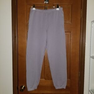 Skims French Terry Joggers In Oyster Size Small